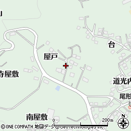 福島県二本松市油井屋戸101周辺の地図