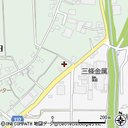 坂井猪子場新田線周辺の地図