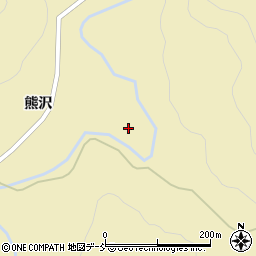 福島県耶麻郡西会津町宝坂大字屋敷森越周辺の地図