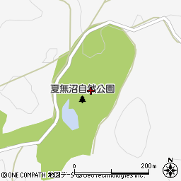 福島県二本松市針道夏無周辺の地図
