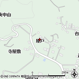 福島県二本松市油井屋戸186周辺の地図