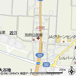 福島県喜多方市塩川町小府根（屋敷）周辺の地図