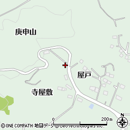 福島県二本松市油井屋戸203周辺の地図