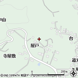福島県二本松市油井屋戸94周辺の地図