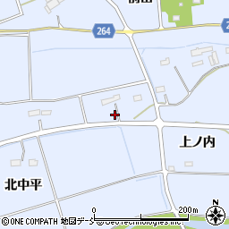 福島県南相馬市原町区上太田上ノ内155周辺の地図