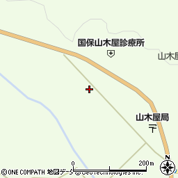 福島県伊達郡川俣町山木屋日向周辺の地図