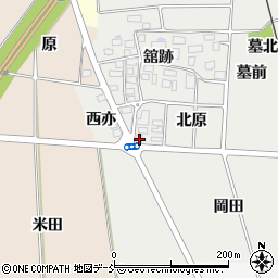 福島県喜多方市塩川町新江木岡田7周辺の地図