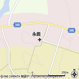 福島県喜多方市高郷町夏井永農3551周辺の地図