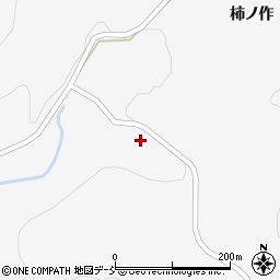 福島県二本松市針道楢崎91周辺の地図
