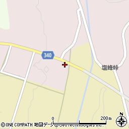 福島県喜多方市高郷町夏井界道北周辺の地図