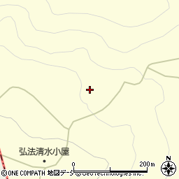 福島県耶麻郡猪苗代町後磐梯山周辺の地図