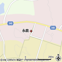 福島県喜多方市高郷町夏井永農3553周辺の地図