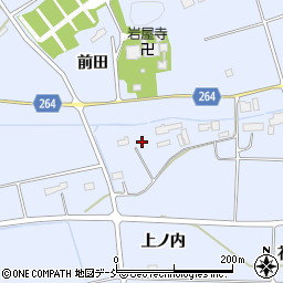 福島県南相馬市原町区上太田上ノ内208周辺の地図