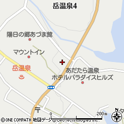 岳温泉サービスステーション周辺の地図