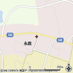 福島県喜多方市高郷町夏井永農3561-1周辺の地図
