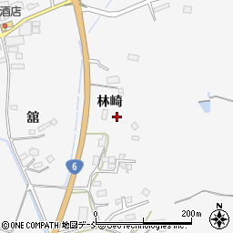 福島県南相馬市原町区大甕林崎周辺の地図