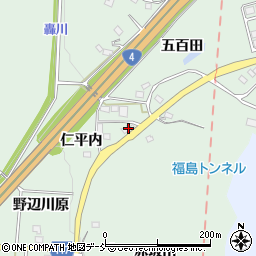 福島県二本松市油井仁平内67-5周辺の地図