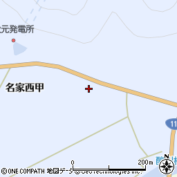 福島県猪苗代町（耶麻郡）若宮（名家甲）周辺の地図