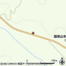 福島県伊達郡川俣町山木屋赤坂周辺の地図
