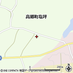 福島県喜多方市高郷町塩坪（車地蔵）周辺の地図