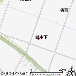 福島県南相馬市原町区大甕松木下周辺の地図