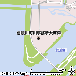 国土交通省北陸地方整備局大河津出張所周辺の地図