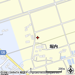福島県南相馬市原町区中太田堀内周辺の地図