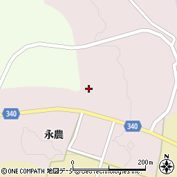福島県喜多方市高郷町夏井道北周辺の地図