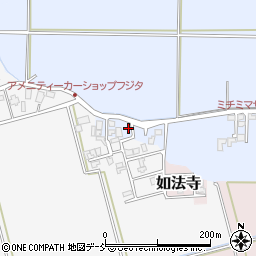 新潟県三条市月岡周辺の地図