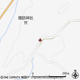 福島県二本松市針道楢崎56-2周辺の地図
