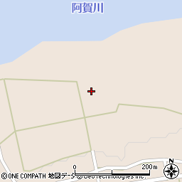 福島県西会津町（耶麻郡）登世島（頭無乙）周辺の地図