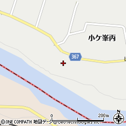 福島県喜多方市高郷町揚津西原道下周辺の地図