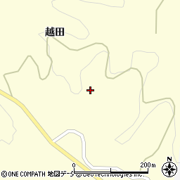 福島県二本松市木幡中越8周辺の地図