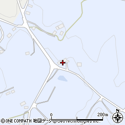 福島県二本松市上川崎（萱森）周辺の地図