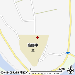福島県喜多方市高郷町上郷（若林丁）周辺の地図