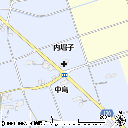 福島県南相馬市原町区上太田内堀子周辺の地図