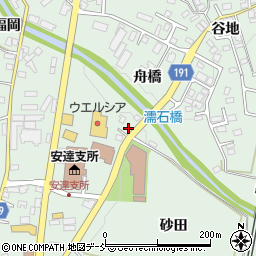 福島県二本松市油井濡石57-2周辺の地図