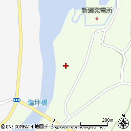 福島県喜多方市高郷町塩坪川前周辺の地図