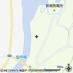 福島県喜多方市高郷町塩坪（川前）周辺の地図