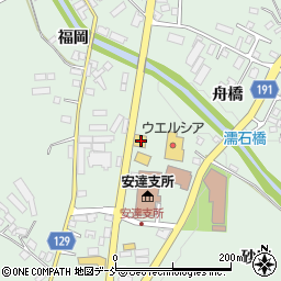 福島県二本松市油井濡石27周辺の地図