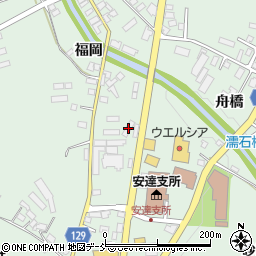 福島県二本松市油井濡石17周辺の地図