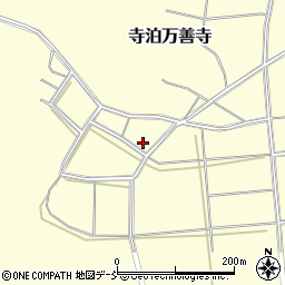 新潟県長岡市寺泊万善寺166周辺の地図