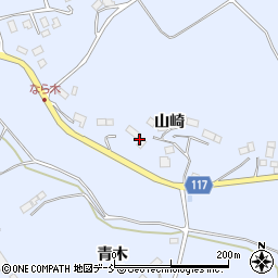 福島県二本松市上川崎楢木2周辺の地図