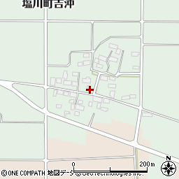 福島県喜多方市塩川町吉沖（久子ノ内）周辺の地図