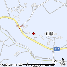 福島県二本松市上川崎楢木11周辺の地図