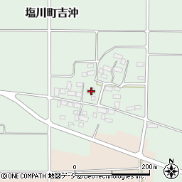 福島県喜多方市塩川町吉沖久子ノ内33周辺の地図