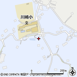 福島県二本松市上川崎上種田周辺の地図