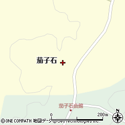福島県二本松市木幡茄子石周辺の地図