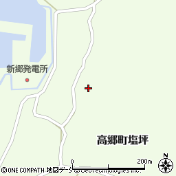 福島県喜多方市高郷町塩坪（下中野）周辺の地図