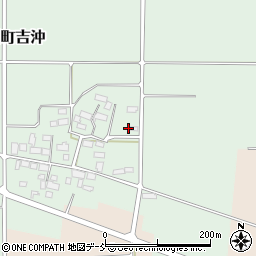 福島県喜多方市塩川町吉沖東袋周辺の地図
